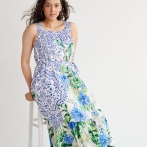 Maeve Bouquet Maxi Dress
